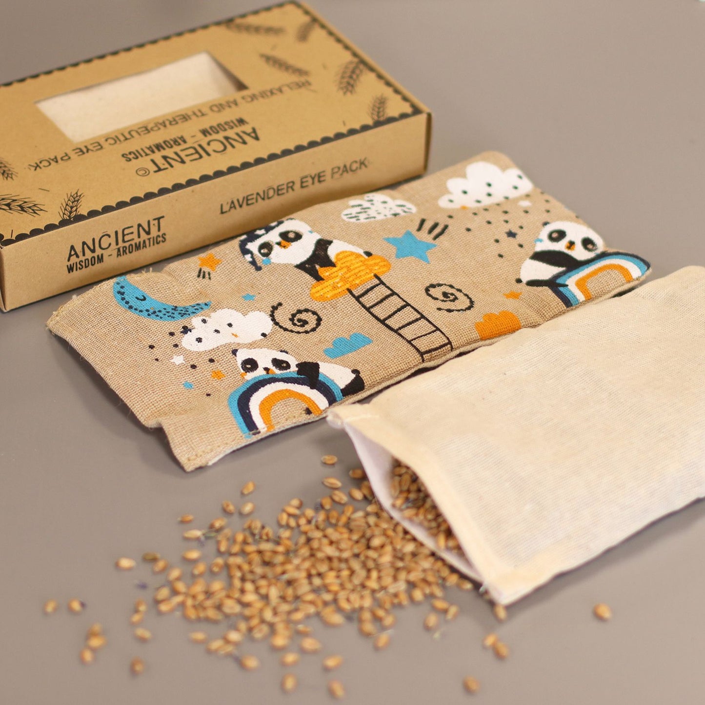 Lavender Wheat Eye Pillow