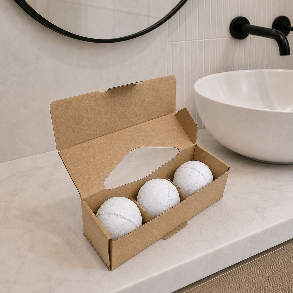 Sleepy Head Bath Bomb Set — Lavender & Marjoram